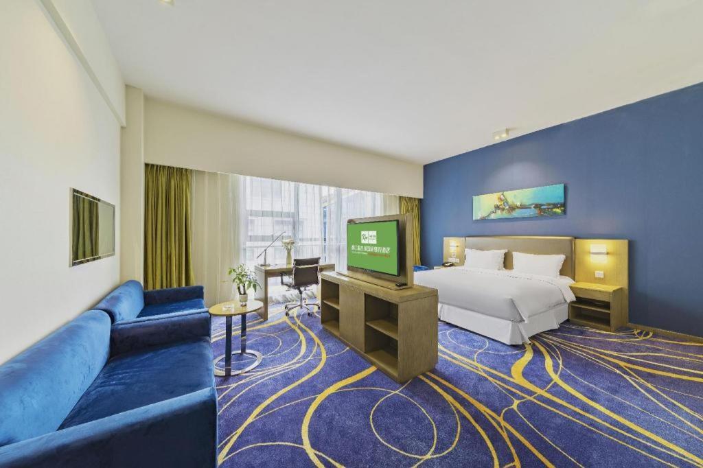Holiday Inn Express Dujiangyan Ancient City Exteriör bild