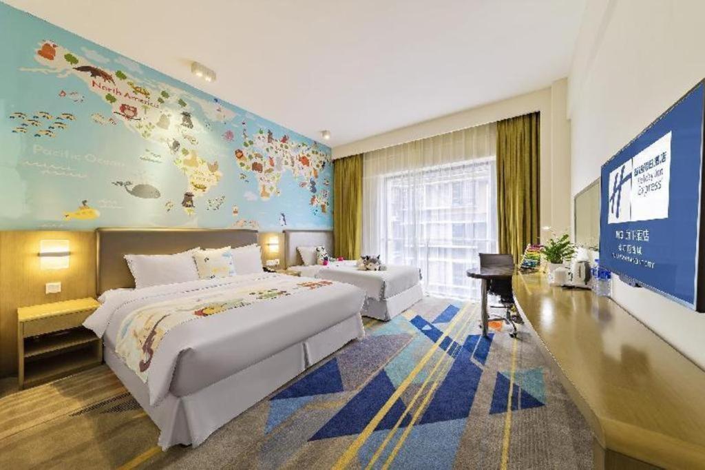 Holiday Inn Express Dujiangyan Ancient City Exteriör bild