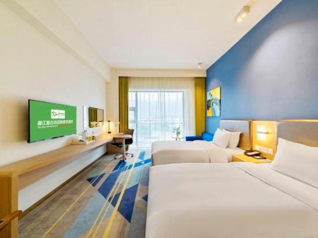 Holiday Inn Express Dujiangyan Ancient City Exteriör bild